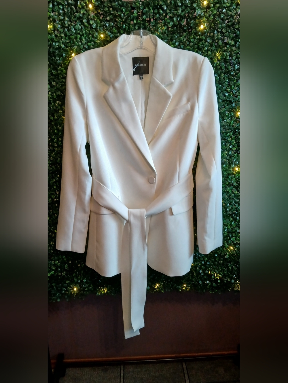 Dynamite Belted Blazer